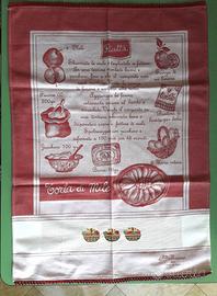 Asciughini ricamati a mano in cotone