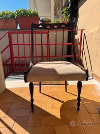 Sedia di legno vintage