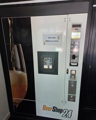 distributore automatico bevande alla spina