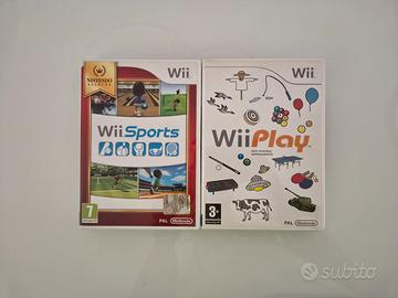 Wii sports e wii play