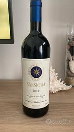 Sassicaia 2012 cl 75