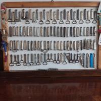 lotto cavatappi pubblicitaria in ferro 