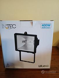 Faretto alogeno nuovo Intec