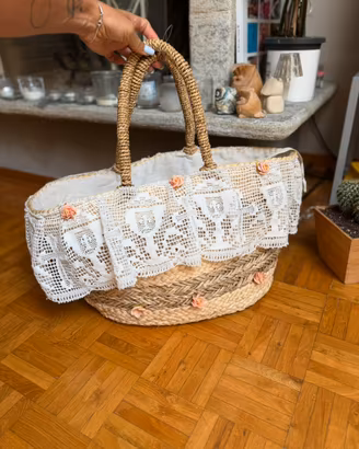 Borsa mare in paglia