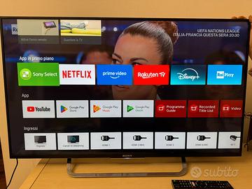 TV Sony Bravia 43 pollici 4k UHD