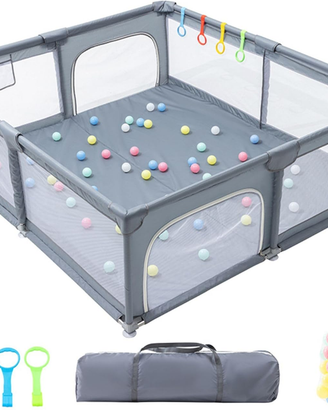 Box bambini nuovo 180x150cm  + 50 palline + borsa