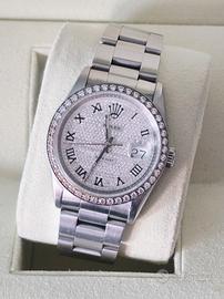 Rolex Datejust 36 mm. - Quadrante Pave Roman