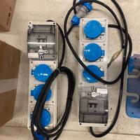 Quadri elettrici da cantiere 230V con prese CEE