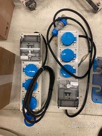 Quadri elettrici da cantiere 230V con prese CEE