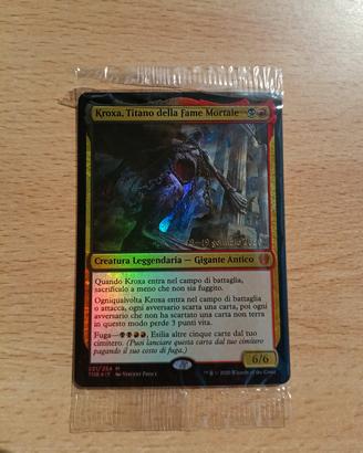 Magic Kroxa Titano Fame Mortale Foil Prerelease