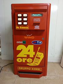 distributore automatico ricariche telefoniche 
