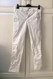 IN OMAGGIO pantaloni Liu JO bianchi strass