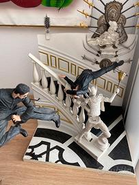 Action Figure Matrix 2 personaggi piu sfondo