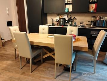 Tavolo + 6 sedie Target Point