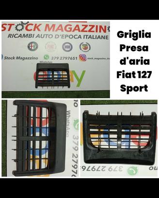 Griglia presa d’aria Fiat 127 sport
