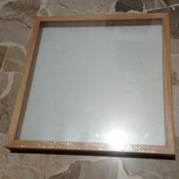 Cornice 3d con vetro 40x40 centimetri 