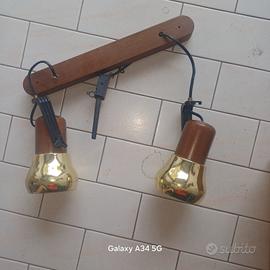 lampadario rustico 