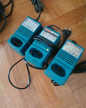 3 carica batterie makita