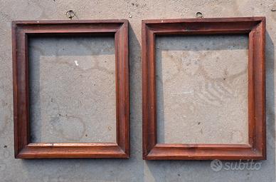 Coppia di cornici antiche
