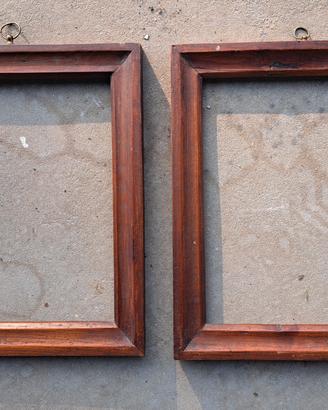 Coppia di cornici antiche