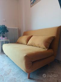 Divano letto maisons du monde giallo senape