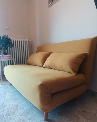 Divano letto maisons du monde giallo senape