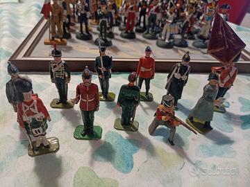 collezione soldatini in piombo -riprod forze armat