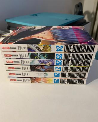 One-Punhc Man, set manga 24-29