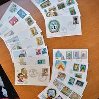 Lotto 16 buste FDC ed. Roma Italia - Vaticano