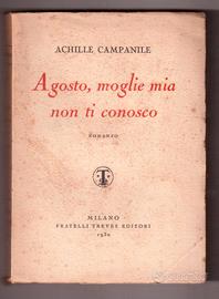 Campanile Agosto moglie mia non ti conosco 1930 1a
