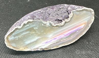 Minerale Geode Agata "Purple Waterline Banded"