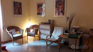 Stanza in studio di psicoterapia Roma