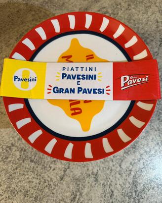 9 piattini Pavesini e Gran Pavesi originali