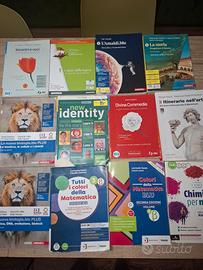 Lotto 12 libri scolastici superiori sconto 25%
