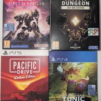 Lotto 33 Giochi PS5 / PS4 (con edizioni speciali)