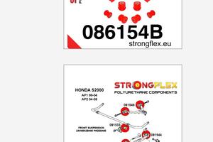 kit boccole strong Flex completo Honda s2000 ap2