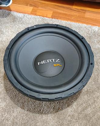 subwoofer 1000w  hertz hxs 380d spl