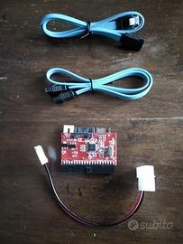 Adattatore-convertitore Ide/Sata - Sata/Ide 40 pin