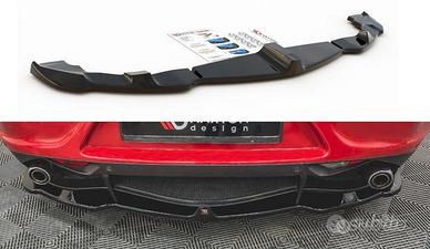 Diffusore paraurti posteriore alfa romeo 4c abs