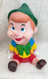 Ledraplastic Pinocchio Gomma Vintage Doll 25cm