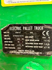 Transpallet elettrico