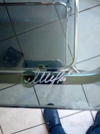 tavolino di cristallo - porta tv