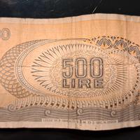 500 lire di carta