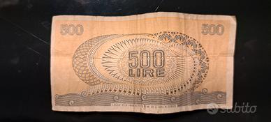 500 lire di carta