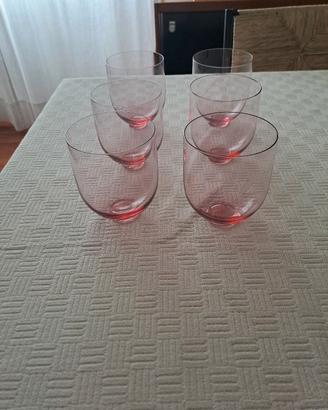 Bicchieri vetro Nason Moretti Murano