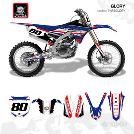 Kit GRAFICHE YAMAHA Yz/Wr/Yzf/Wrf 2 e 4 tempi