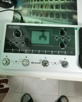 pedaliera mooer ge 150 pro