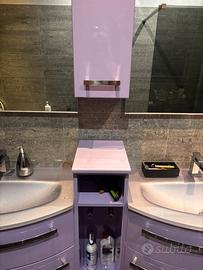 Mobile doppio bagno con specchio
