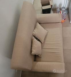 Divano 1/2 posti- Beige