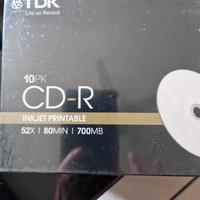 10 cd inkjet printable TDK